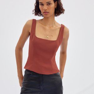 Aritzia Wilfred Buenos Camisole- Cider Gold